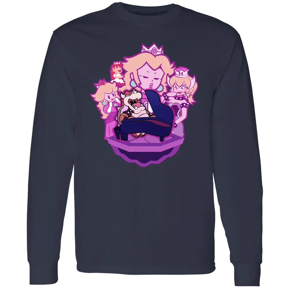 Long Sleeve T-Shirt - 7TN4J4SQ - Navy - 2