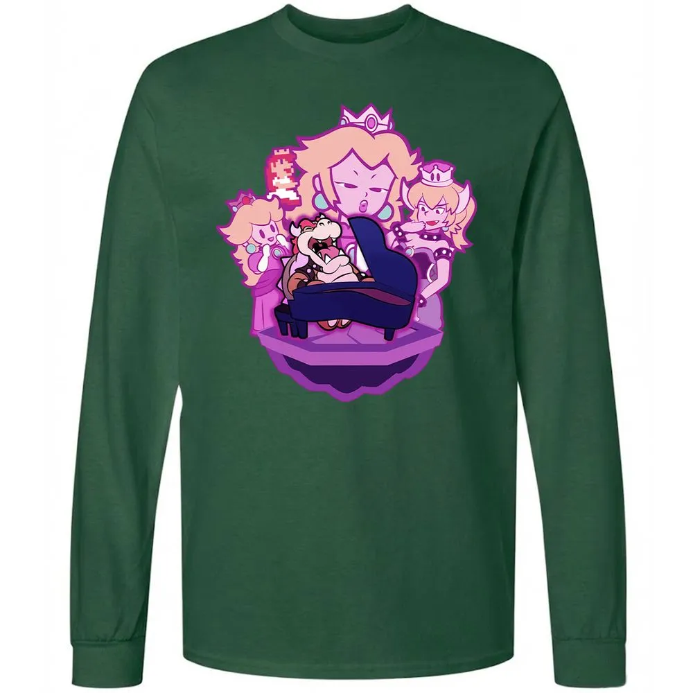 Long Sleeve T-Shirt - 7TN4J4SQ - Forest Green - 4