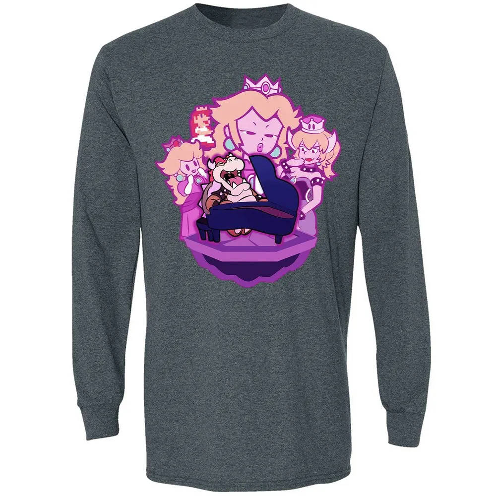 Long Sleeve T-Shirt - 7TN4J4SQ - Dark Heather - 5