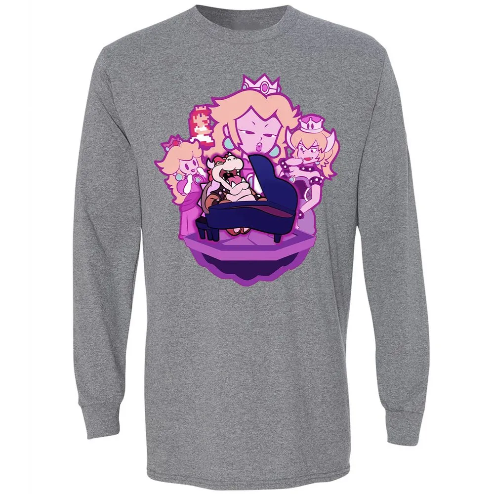 Long Sleeve T-Shirt - 7TN4J4SQ - Graphite Heather - 8