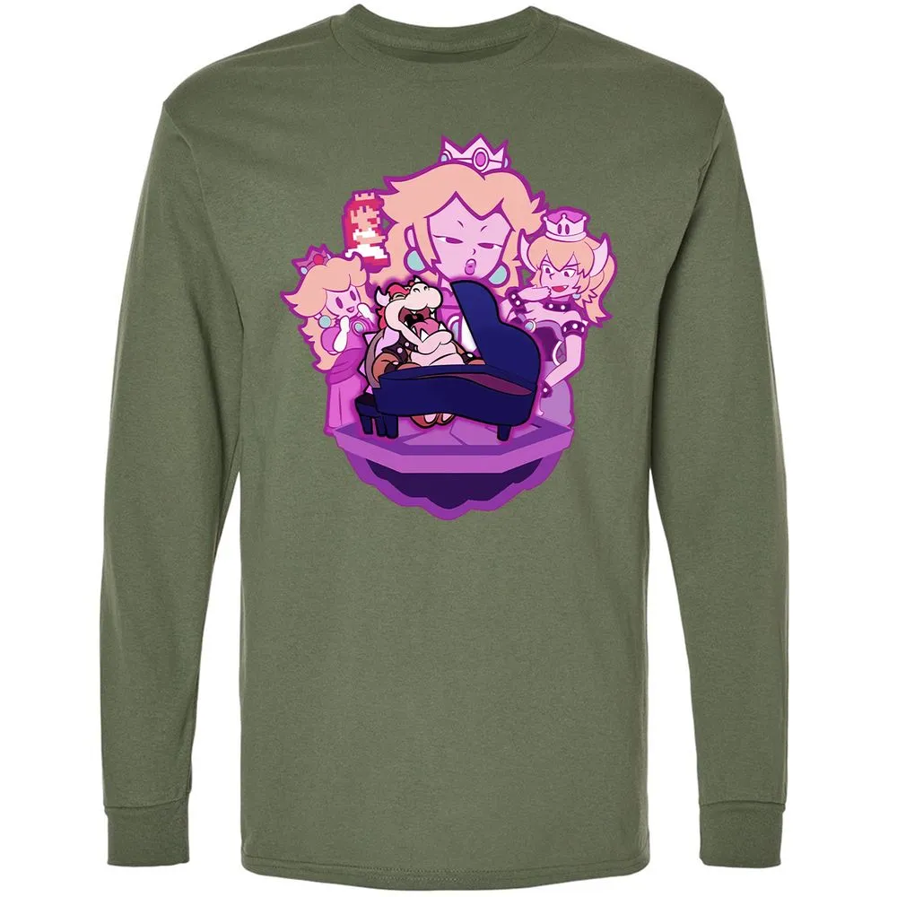 Long Sleeve T-Shirt - 7TN4J4SQ - Military Green - 9