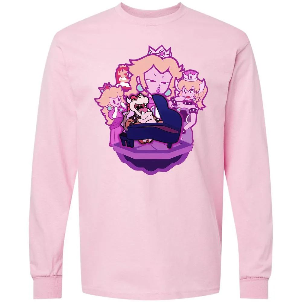 Long Sleeve T-Shirt - 7TN4J4SQ - Light Pink - 16