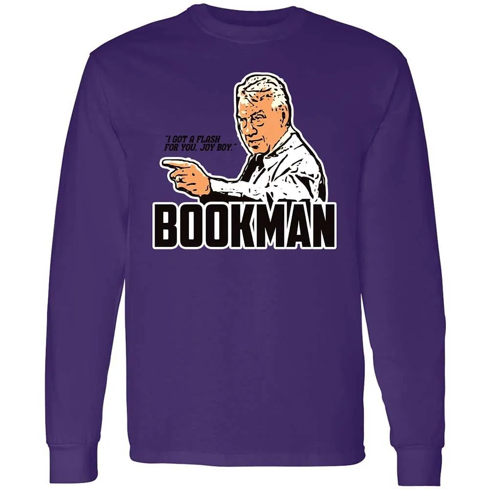 Long Sleeve T-Shirt - 1XLYZP9M - Purple - 9
