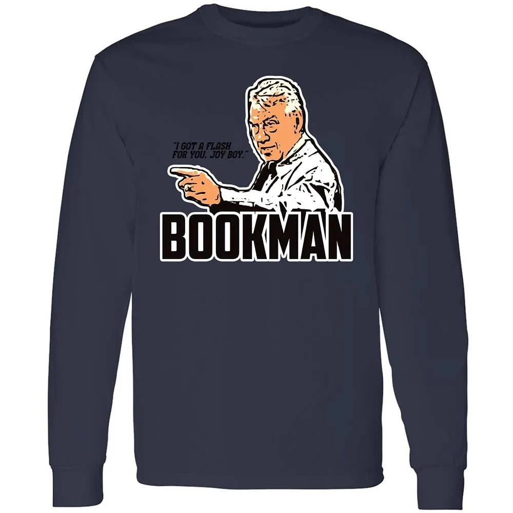 Long Sleeve T-Shirt - 1XLYZP9M - Navy - 13