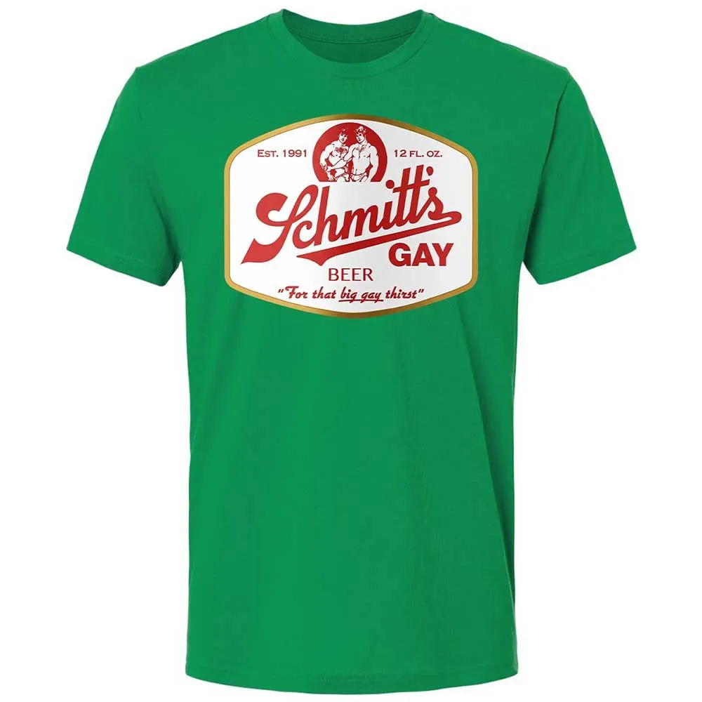 Schmitt's Gay Beer - Kelly Green - 11