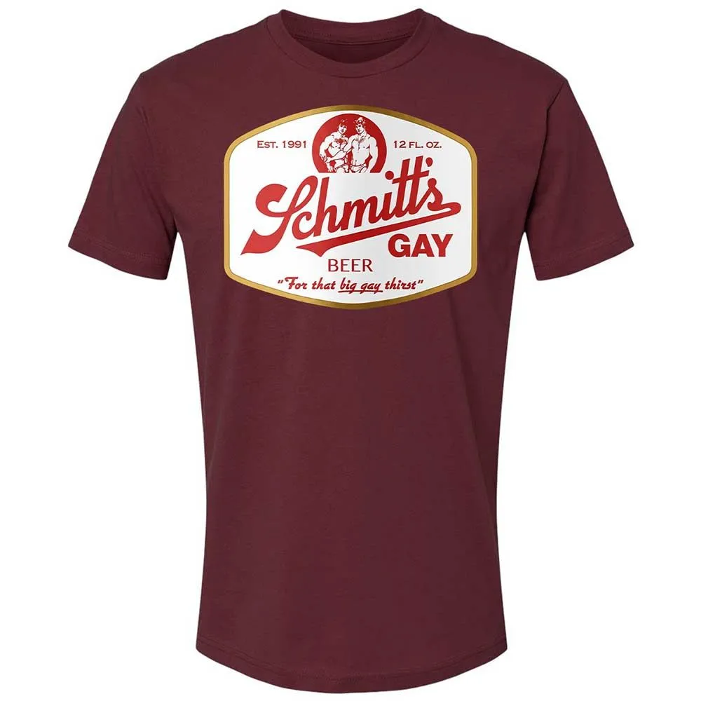 Schmitt's Gay Beer - Maroon - 19
