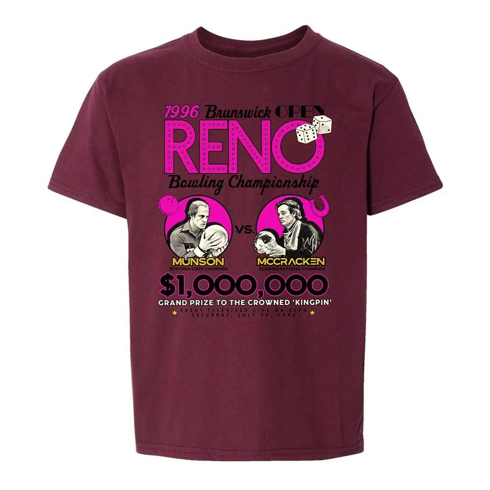 Kids T-Shirt - ECF3AKT3 - Maroon - 19
