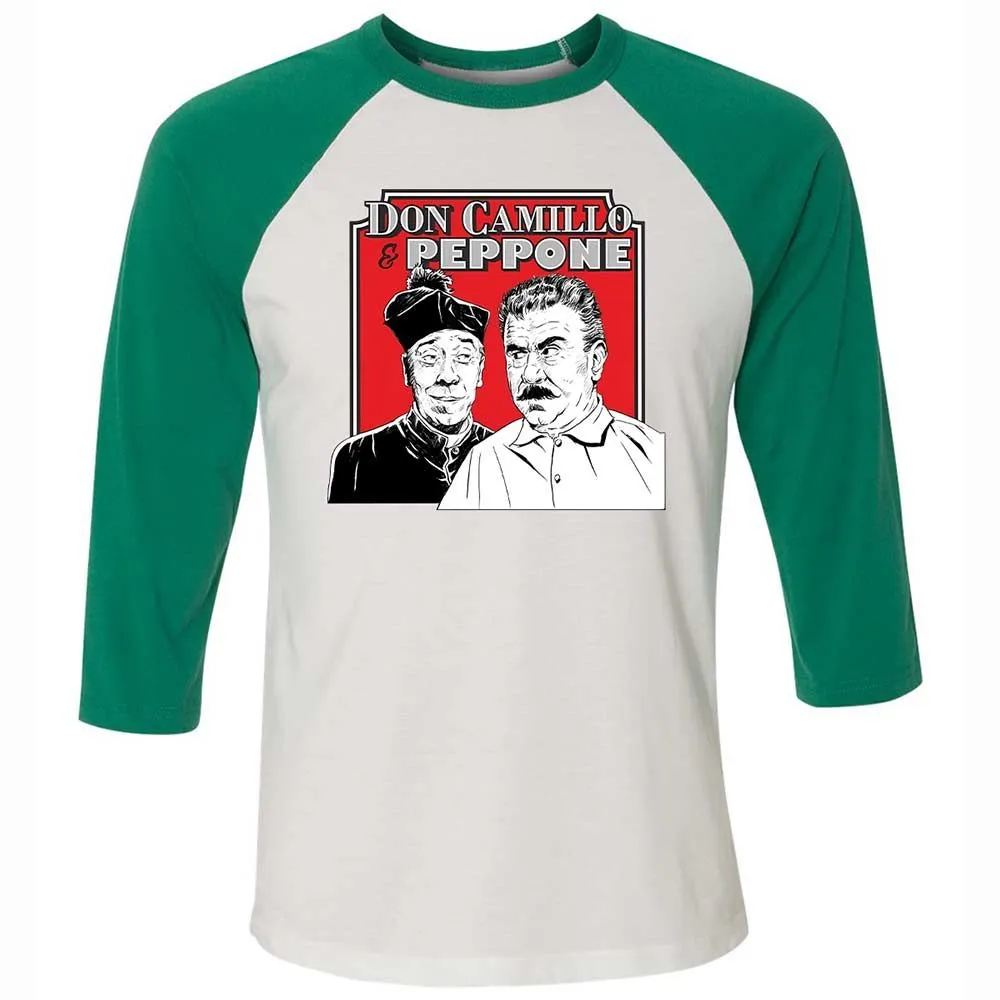 Unisex 3/4 Baseball Tee - QEGH2Y3D - White/Kelly - 6