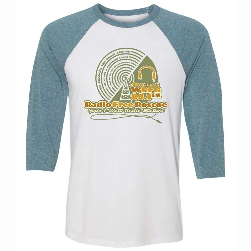 Radio Free Roscoe - White/Denim - 3