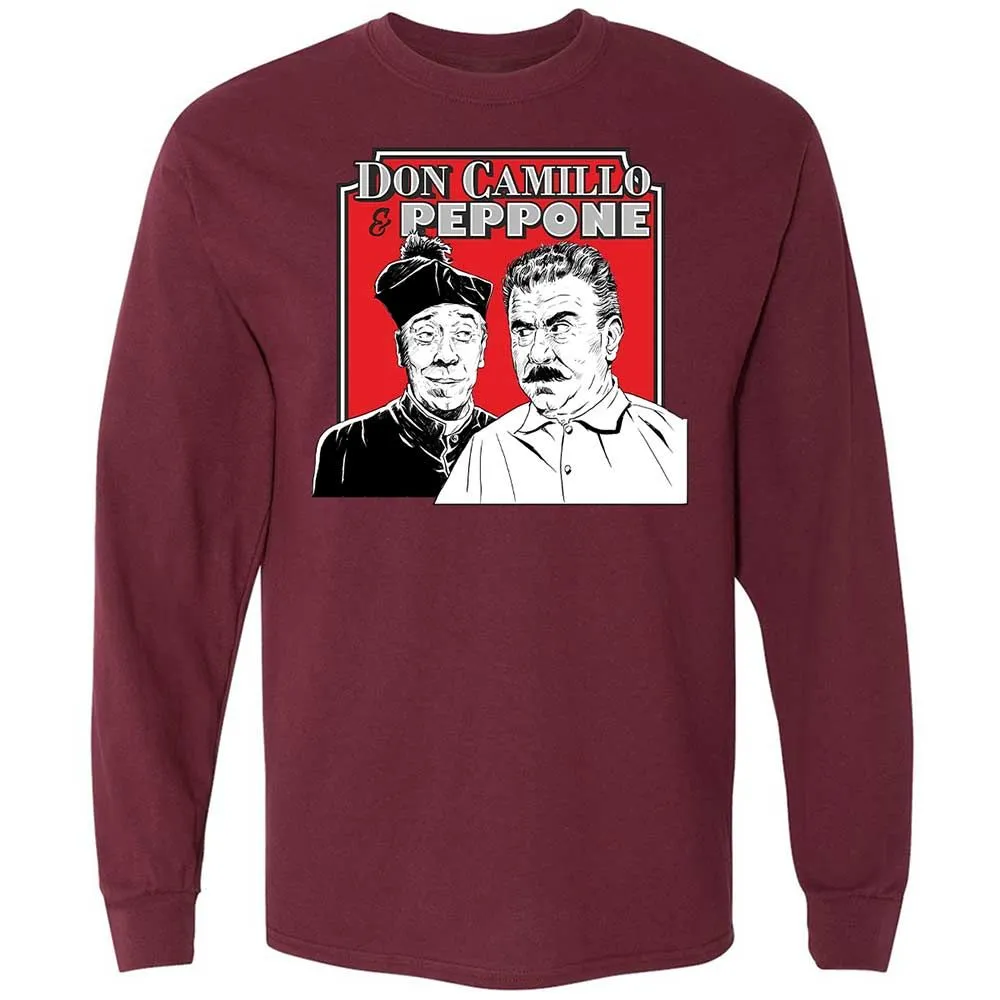Long Sleeve T-Shirt - HQAXDQ62 - Maroon - 16