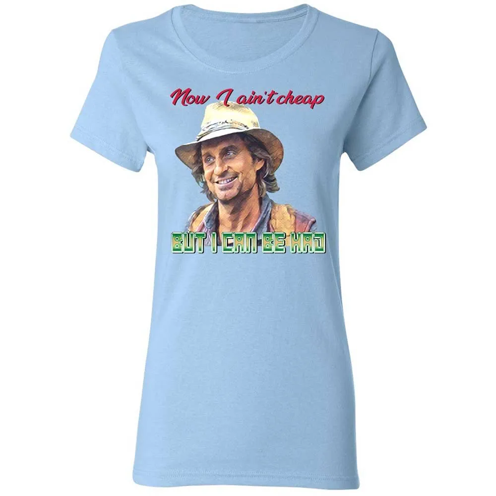 Women's T-Shirt - L5DP6NSU - Light Blue - 6