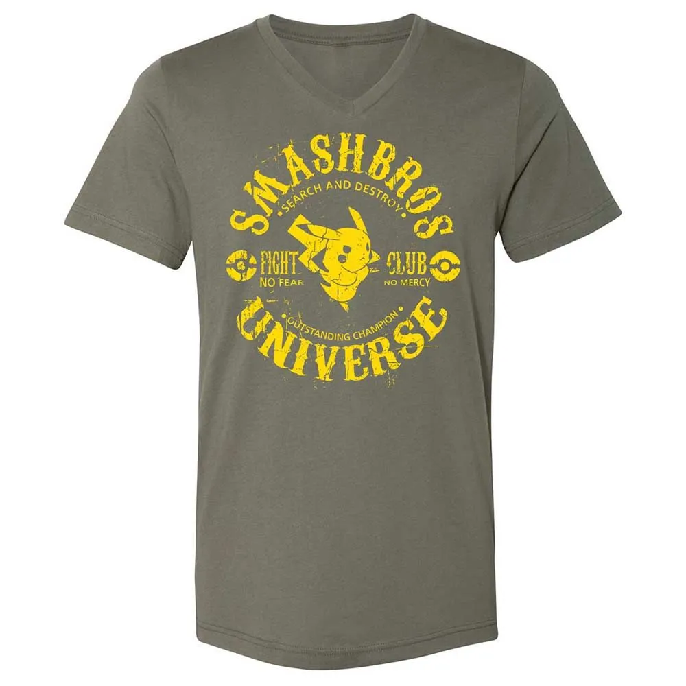Unisex V-Neck T-Shirt - 5BJ47WRY - Military Green - 11