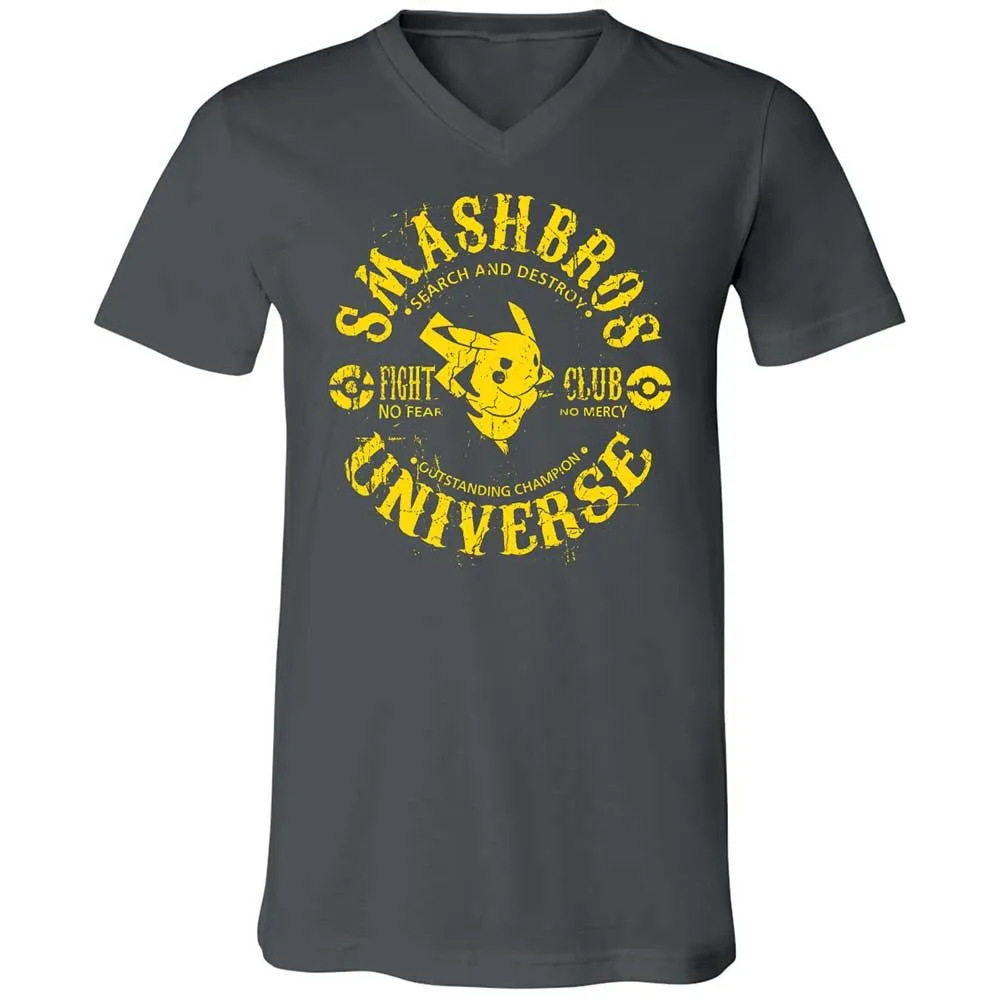 Unisex V-Neck T-Shirt - 5BJ47WRY - Asphalt - 13