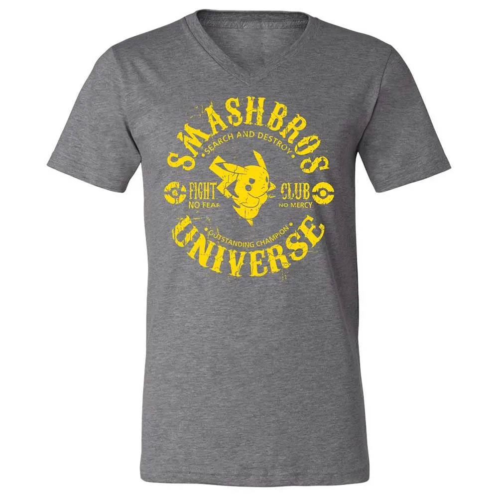 Unisex V-Neck T-Shirt - 5BJ47WRY - Deep Heather - 14