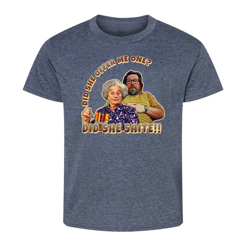 Kids T-Shirt - 4GHMEMSY - Heather Navy - 15