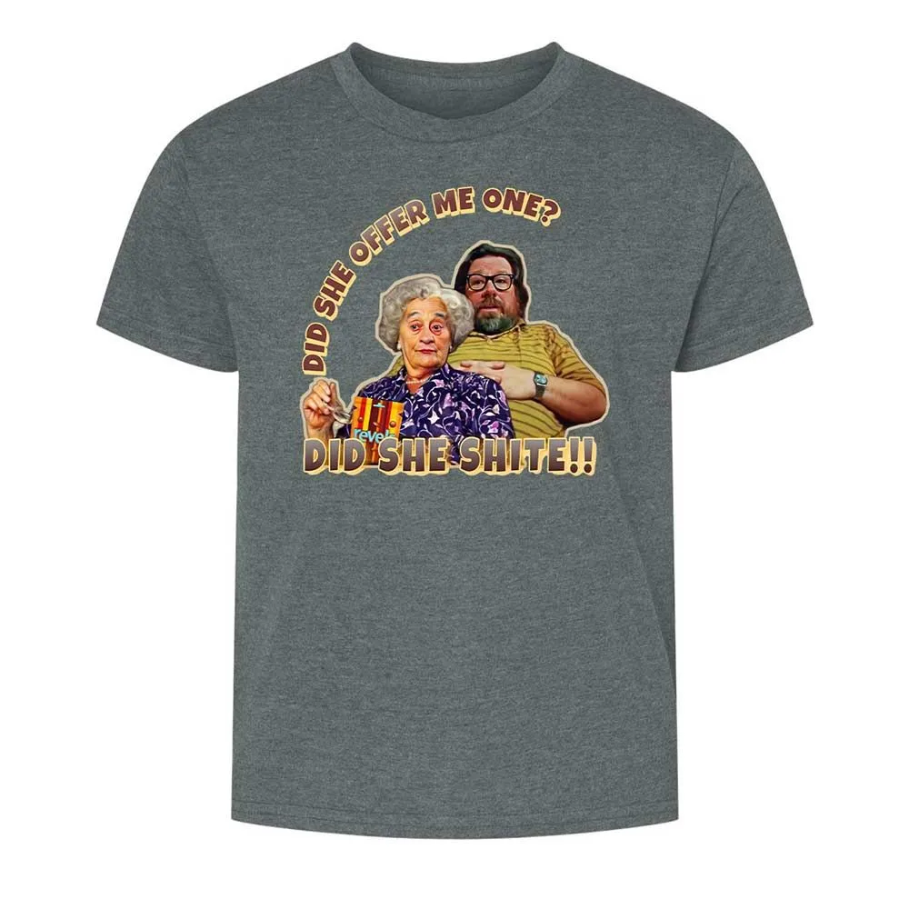 Kids T-Shirt - 4GHMEMSY - Dark Heather - 16