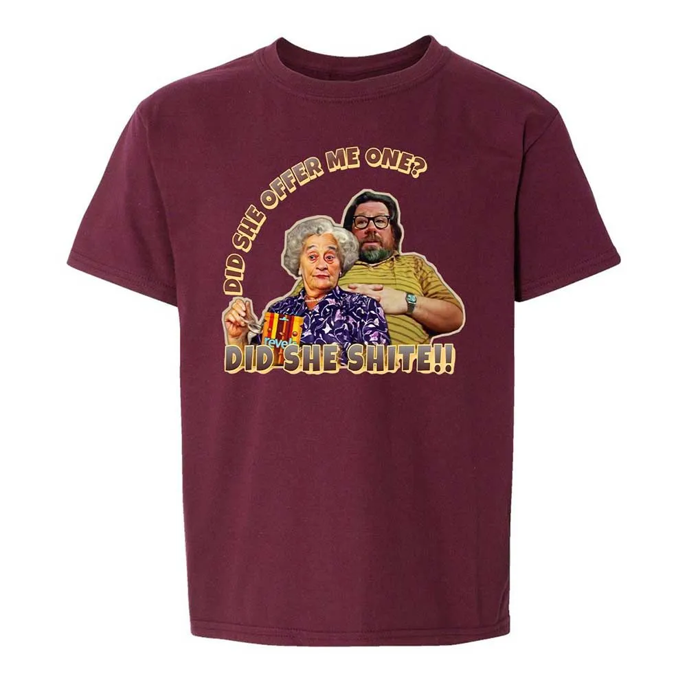 Kids T-Shirt - 4GHMEMSY - Maroon - 19
