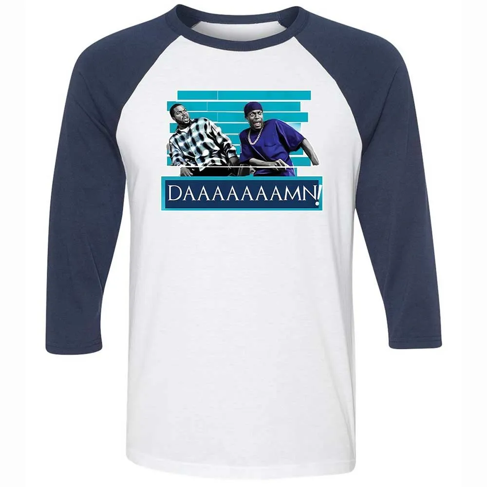 Damn Daaaaaamn - White/Navy - 8