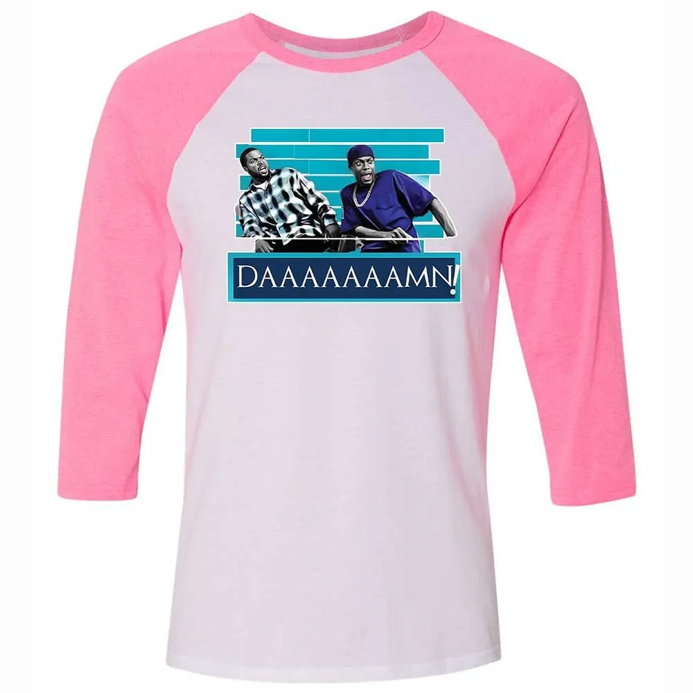 Damn Daaaaaamn - White/Neon Pink - 12