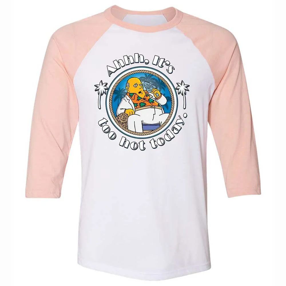 It's Too Hot Today - White/Heather Peach - 5