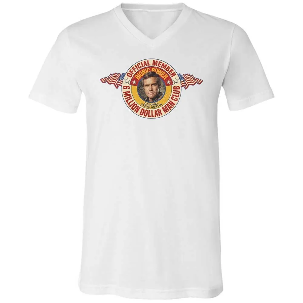 Unisex V-Neck T-Shirt - ER8ULAD9 - White - 16