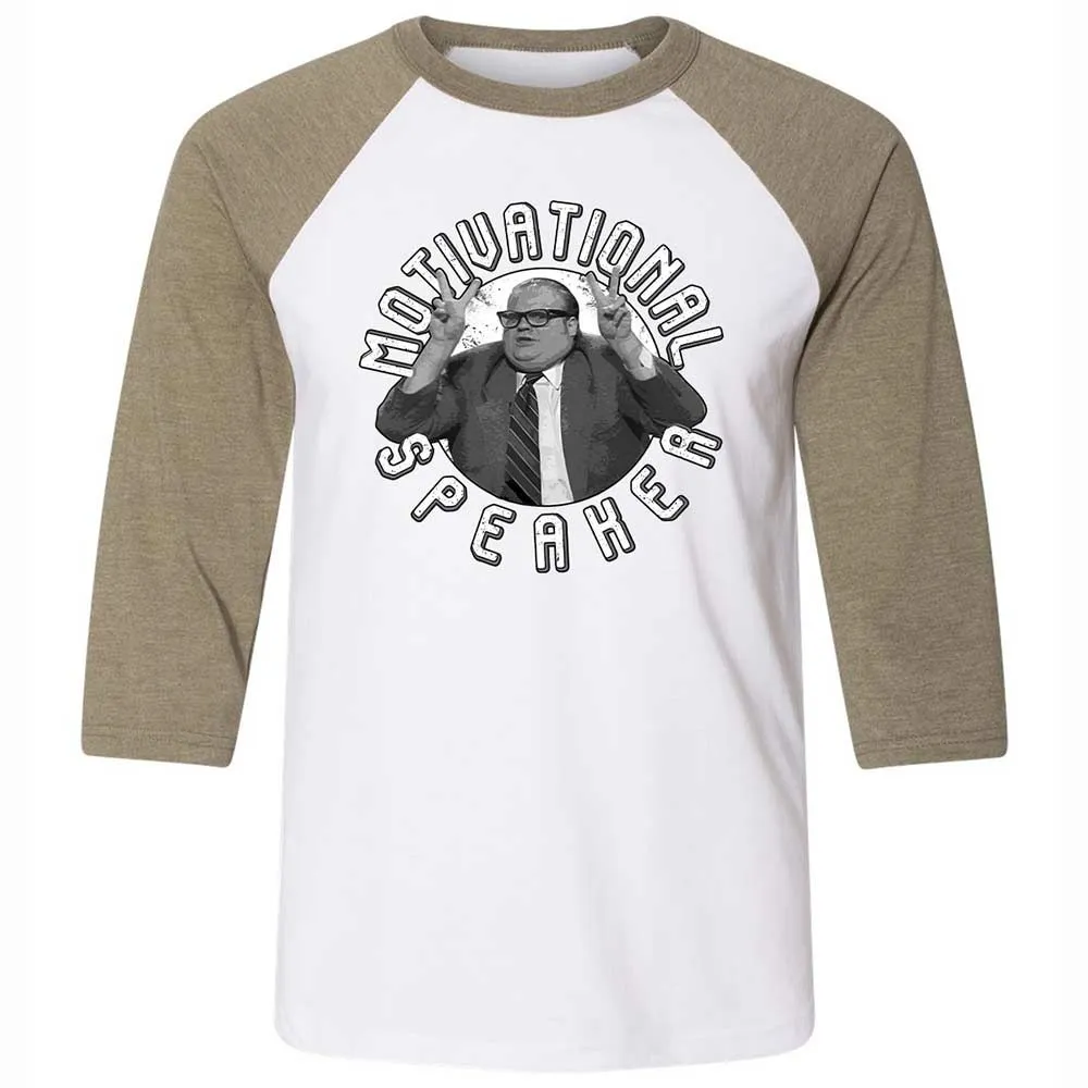 Motivational Speaker - White/Heather Olive - 4