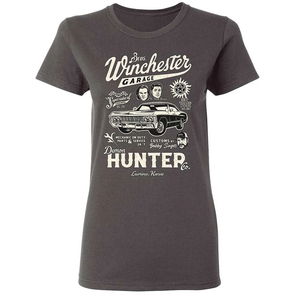 Women's T-Shirt - P15HFVAS - Charcoal - 4