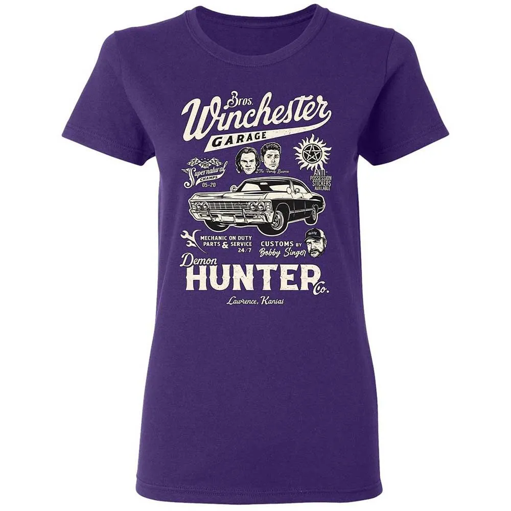 Women's T-Shirt - P15HFVAS - Purple - 10