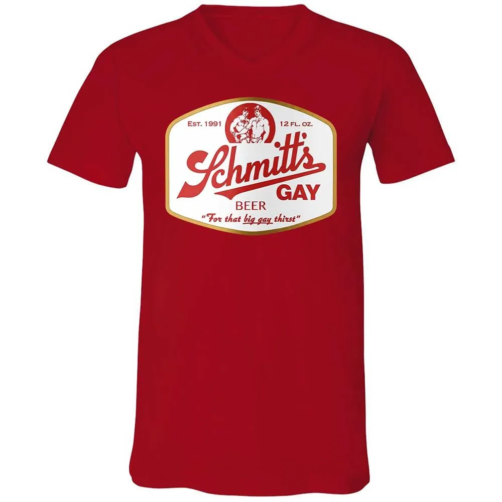 Schmitt's Gay Beer - Red - 5