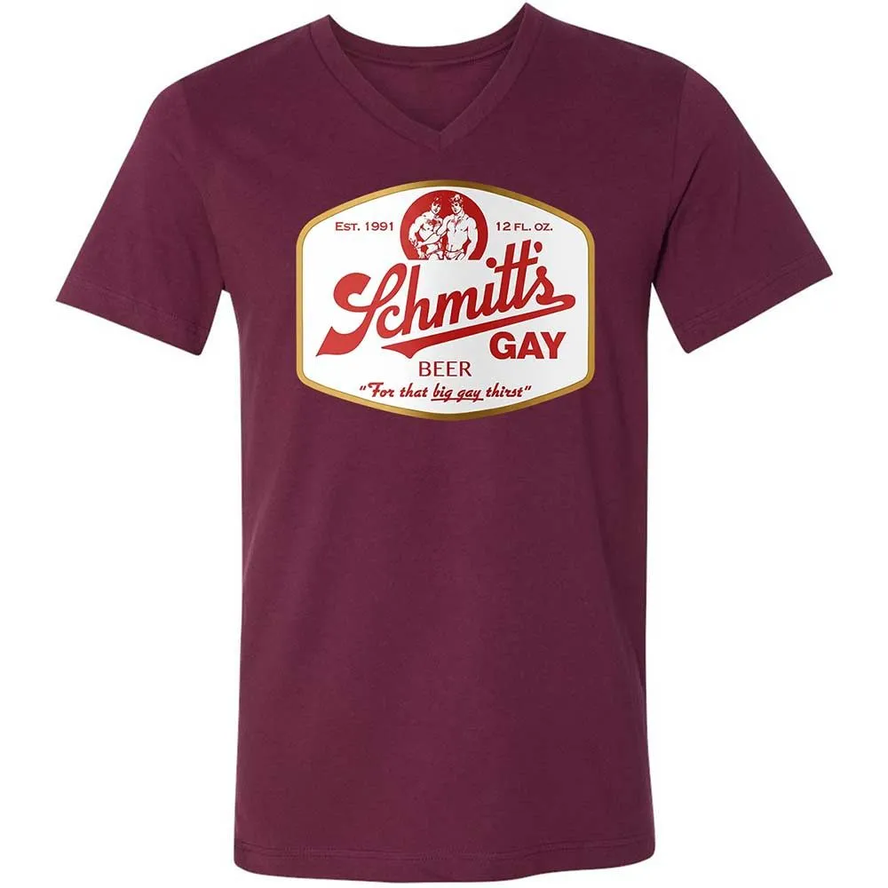 Schmitt's Gay Beer - Maroon - 14
