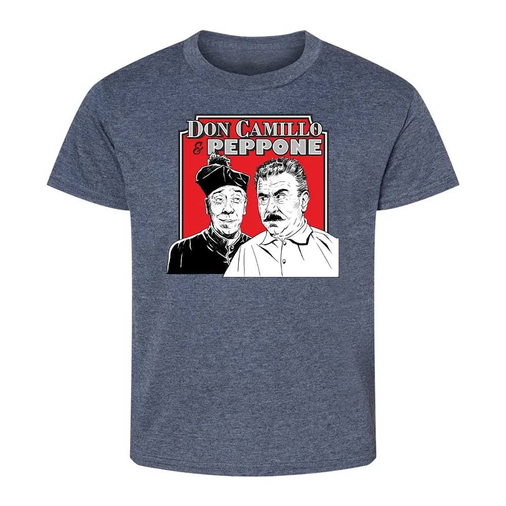 Kids T-Shirt - VHX1K6FQ - Heather Navy - 15