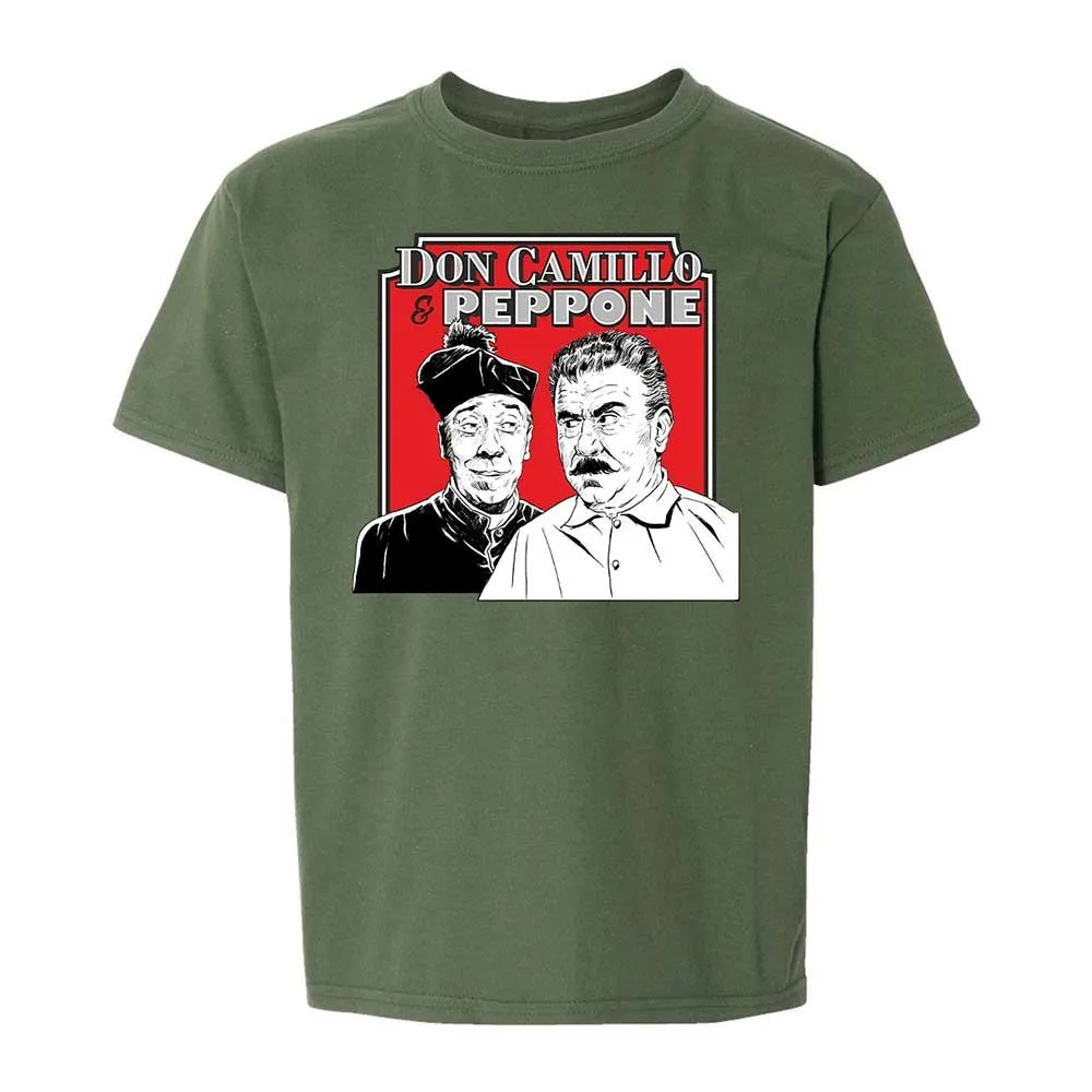 Kids T-Shirt - VHX1K6FQ - Military Green - 20