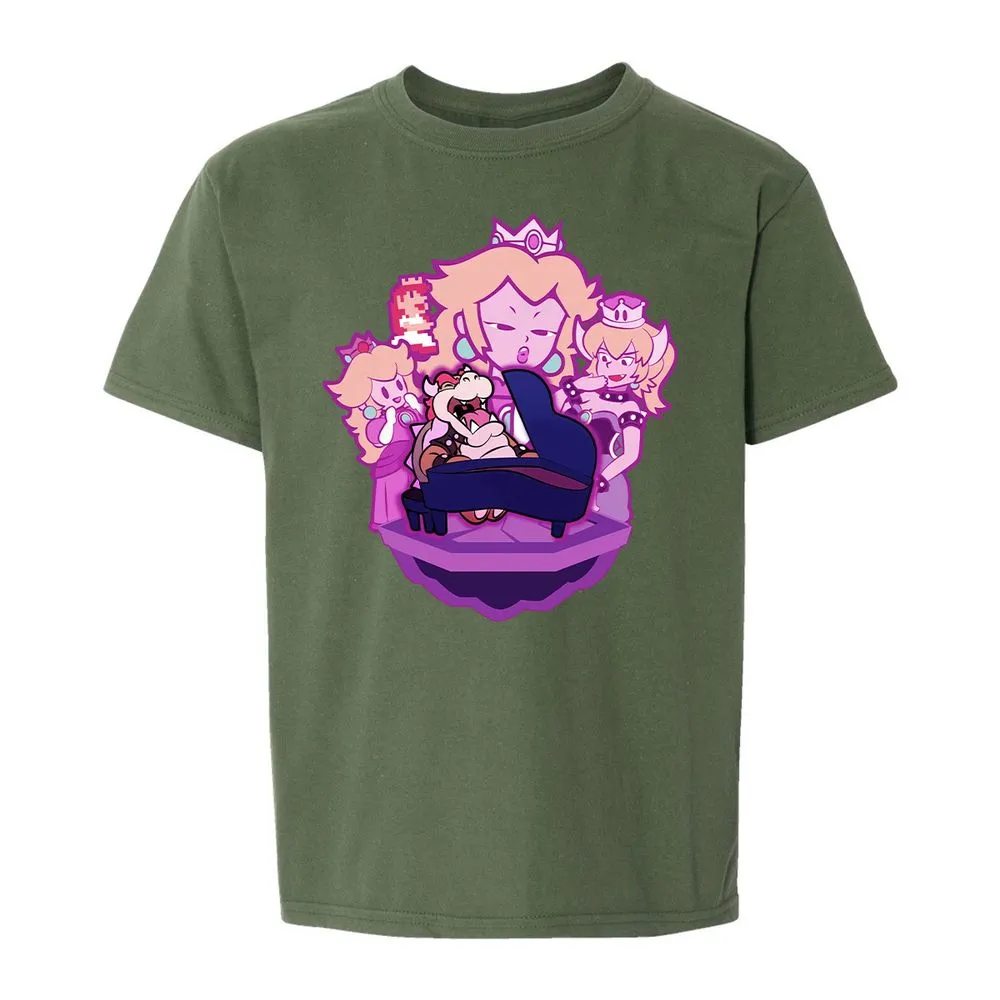 Kids T-Shirt - WMQJLNXH - Military Green - 19