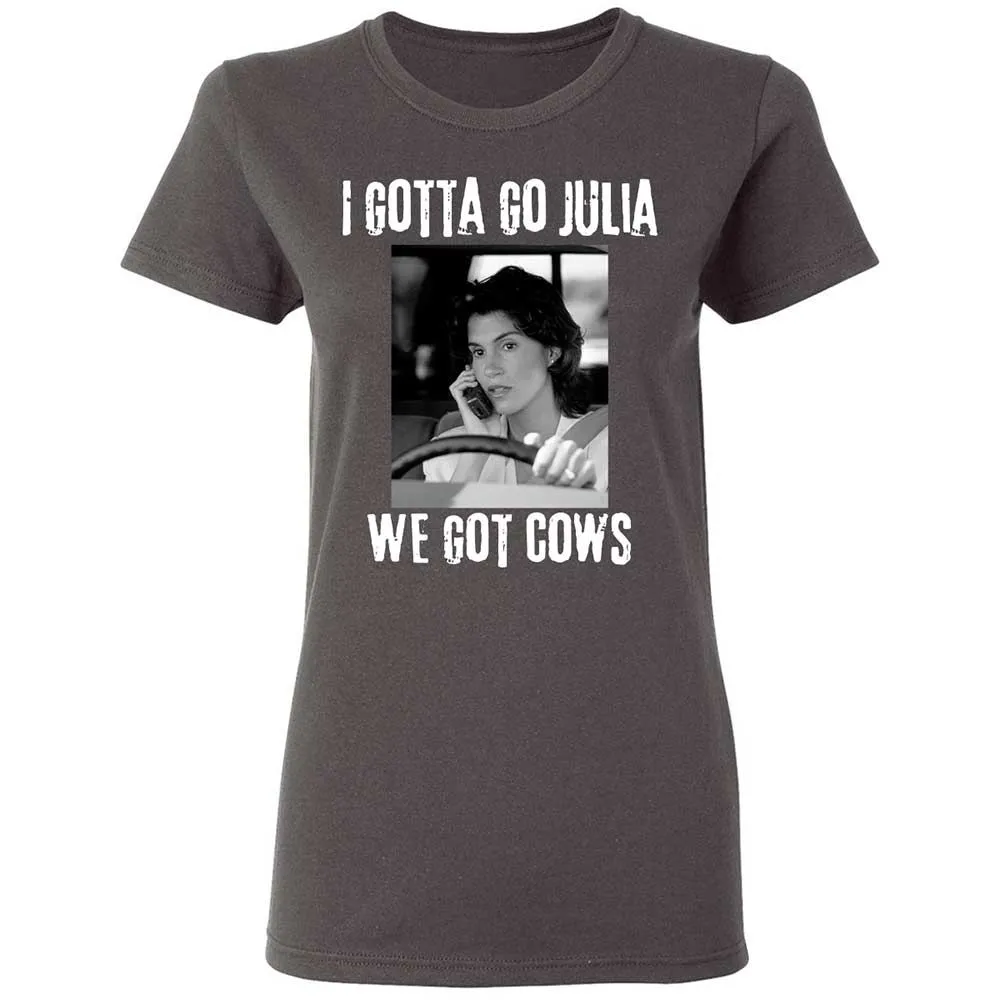 Women's T-Shirt - U9FJQRCS - Charcoal - 4