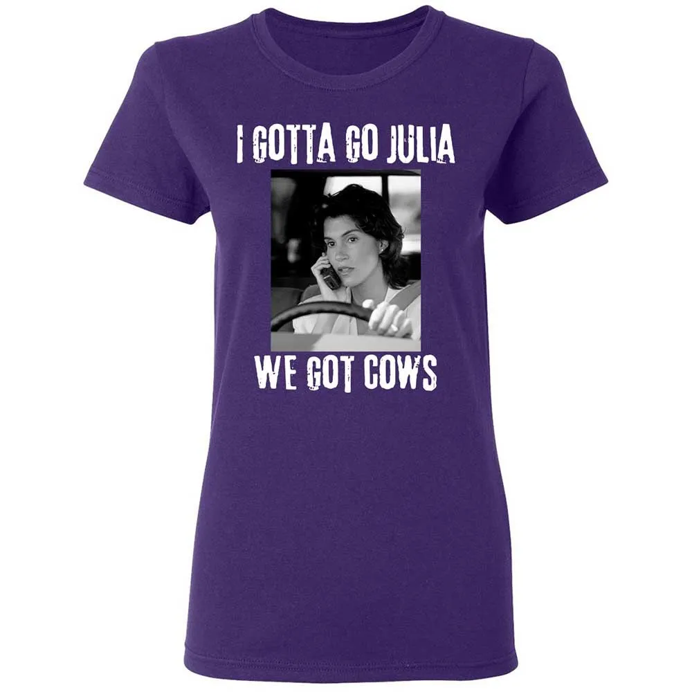 Women's T-Shirt - U9FJQRCS - Purple - 10