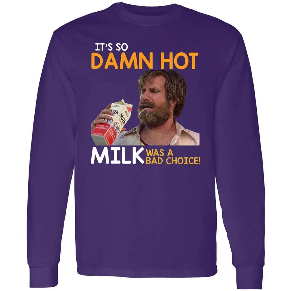 Long Sleeve T-Shirt - Y6UF8TA1 - Purple - 12