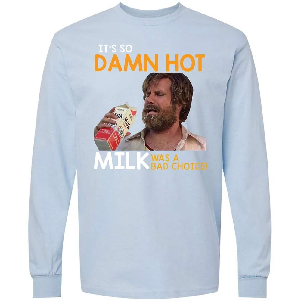 Long Sleeve T-Shirt - Y6UF8TA1 - Light Blue - 18
