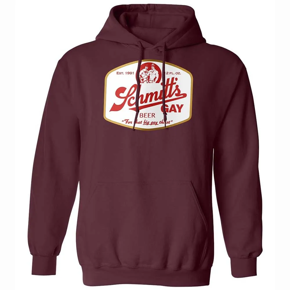 Schmitt's Gay Beer - Maroon - 19