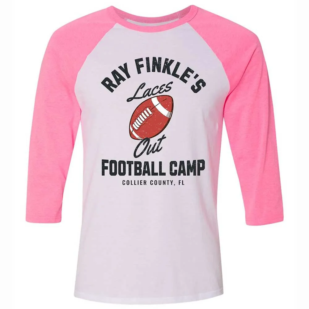 Ray Finkle's Laces Out Football Camp - White/Neon Pink - 12