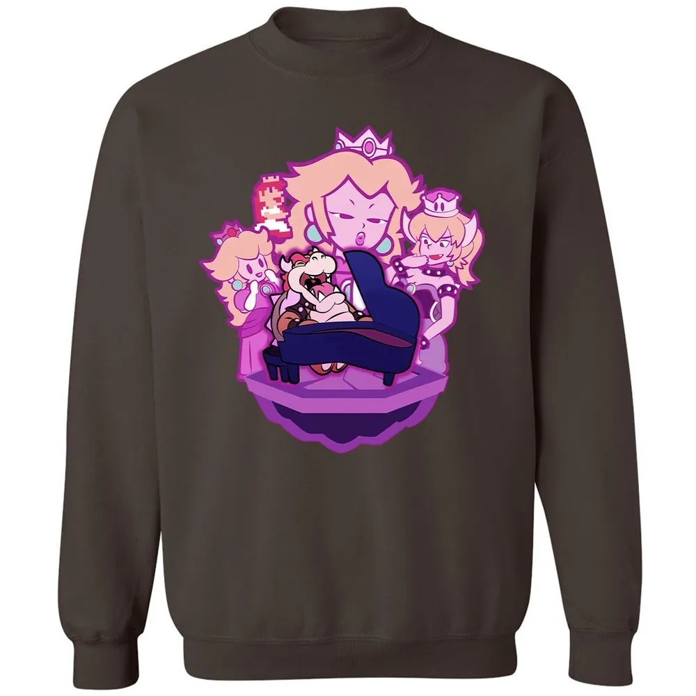 Classic Unisex Sweatshirt - QGU37UKW - Dark Chocolate - 4