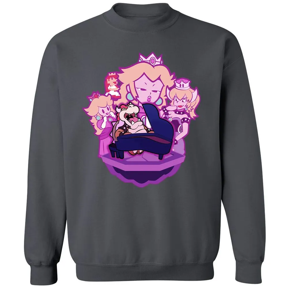 Classic Unisex Sweatshirt - QGU37UKW - Charcoal - 6