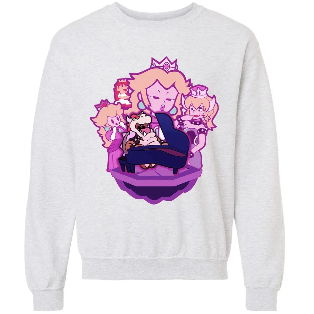 Classic Unisex Sweatshirt - QGU37UKW - Ash - 16
