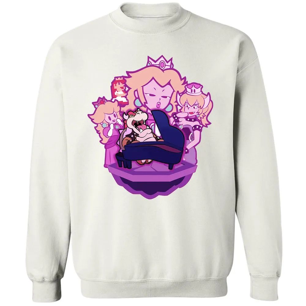 Classic Unisex Sweatshirt - QGU37UKW - White - 18