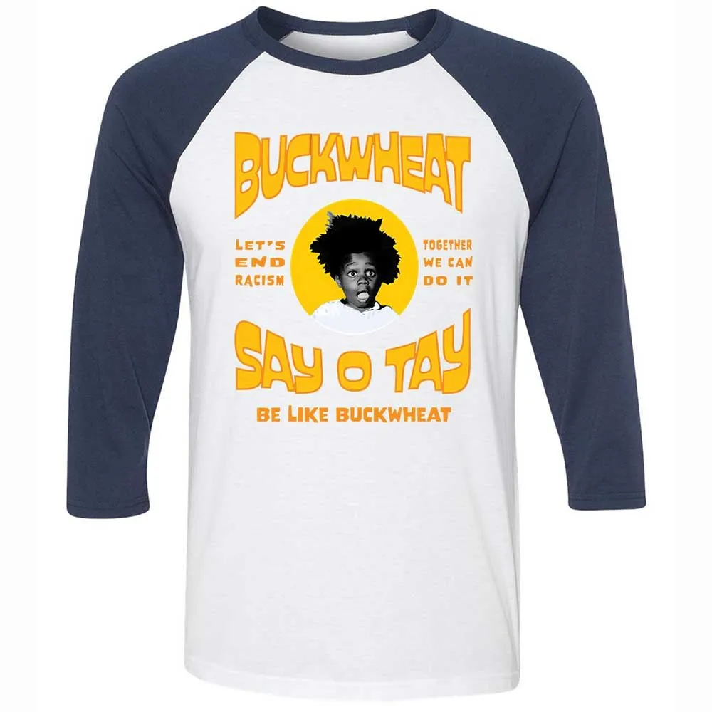 Buckwheat Say OTay - White/Navy - 8