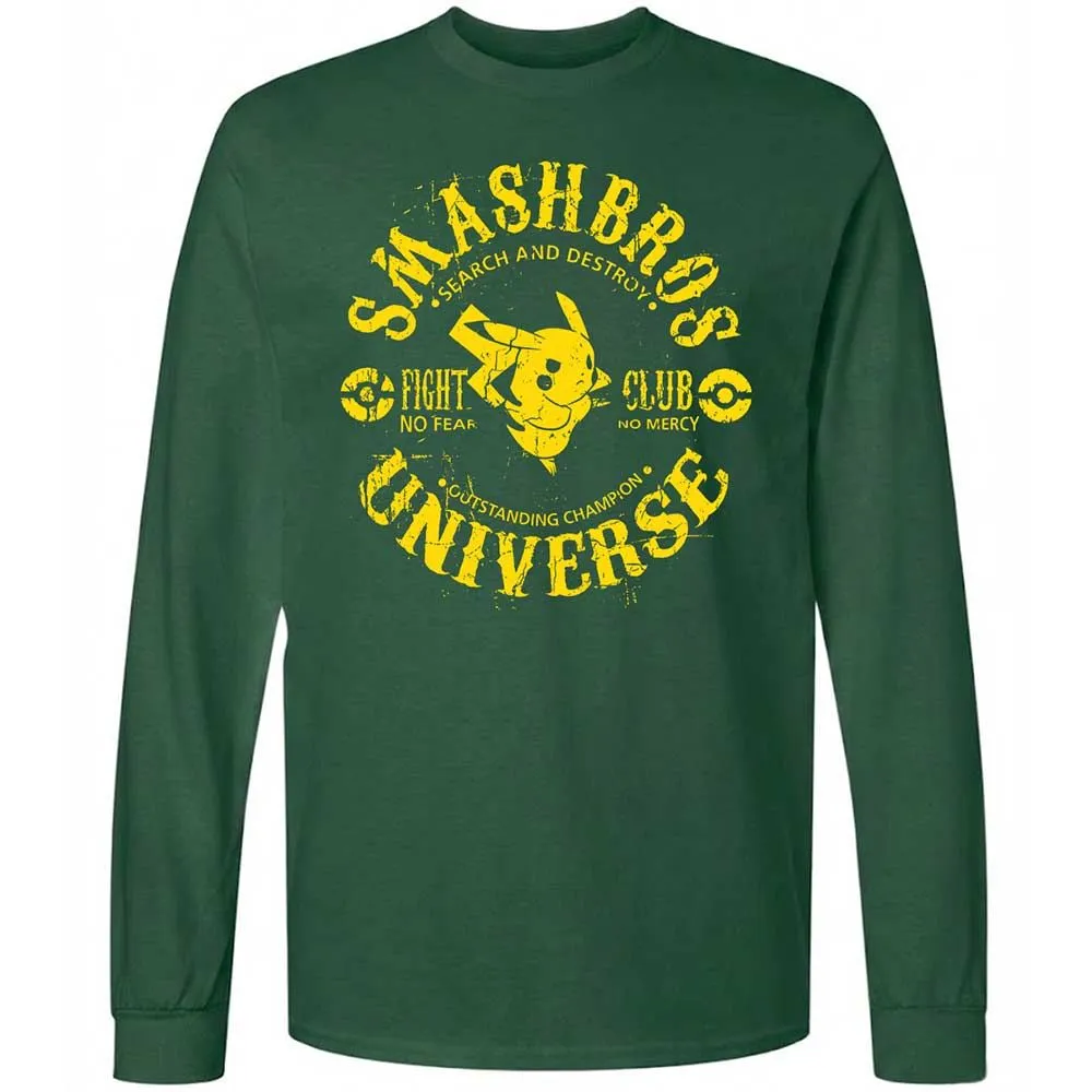 Long Sleeve T-Shirt - C2CP6DWS - Forest Green - 4