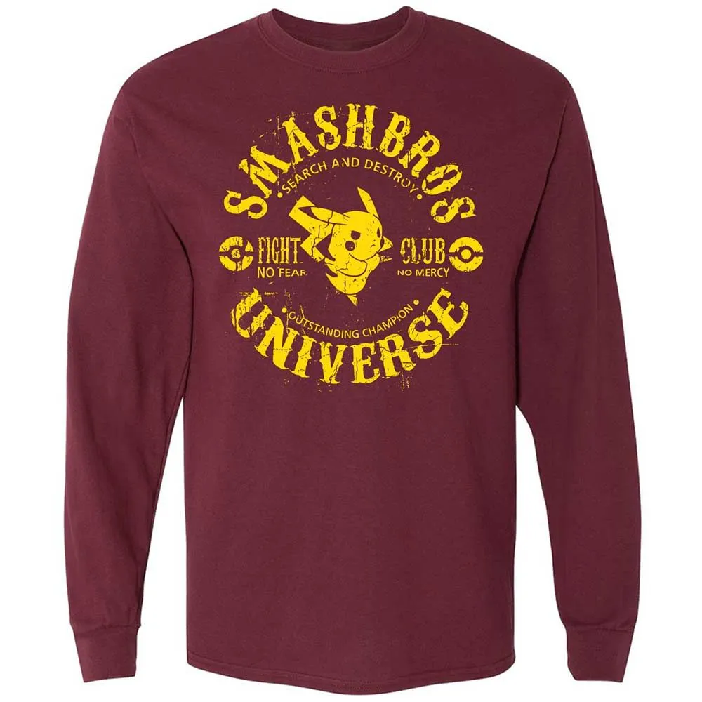 Long Sleeve T-Shirt - C2CP6DWS - Maroon - 6