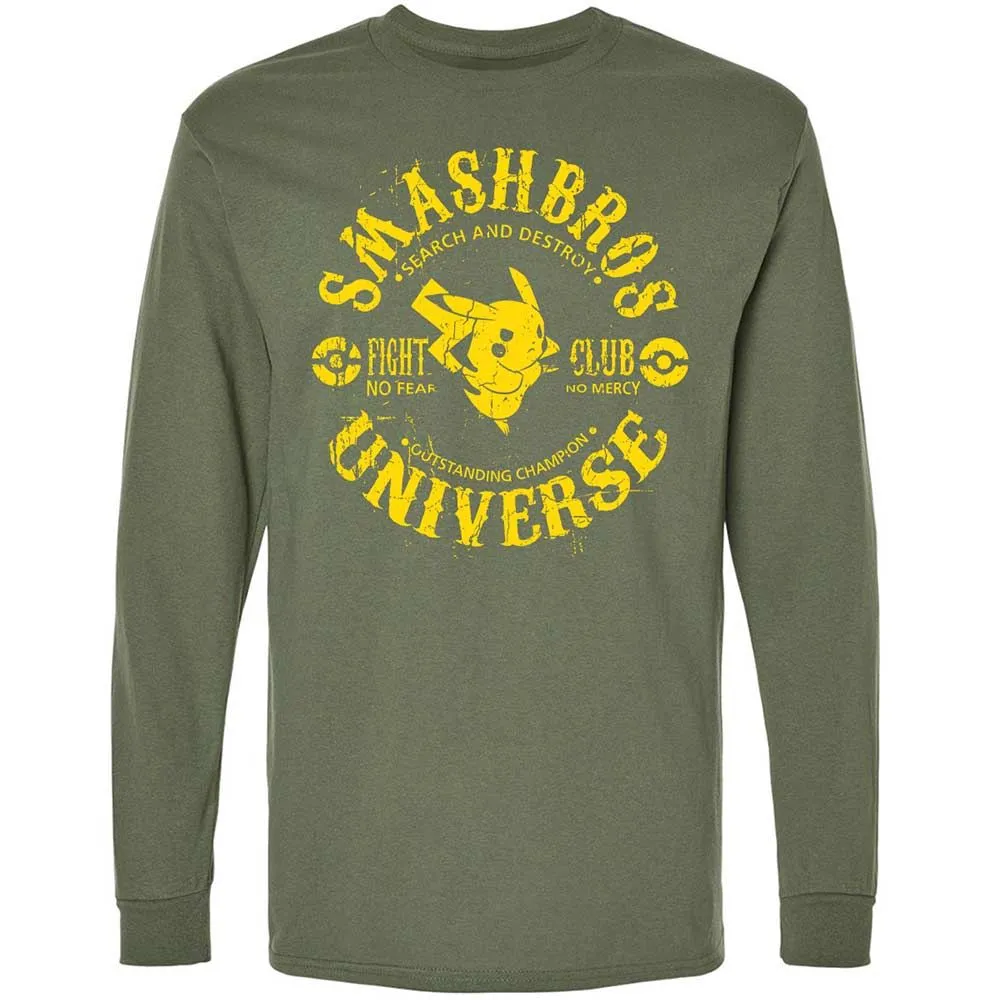 Long Sleeve T-Shirt - C2CP6DWS - Military Green - 9