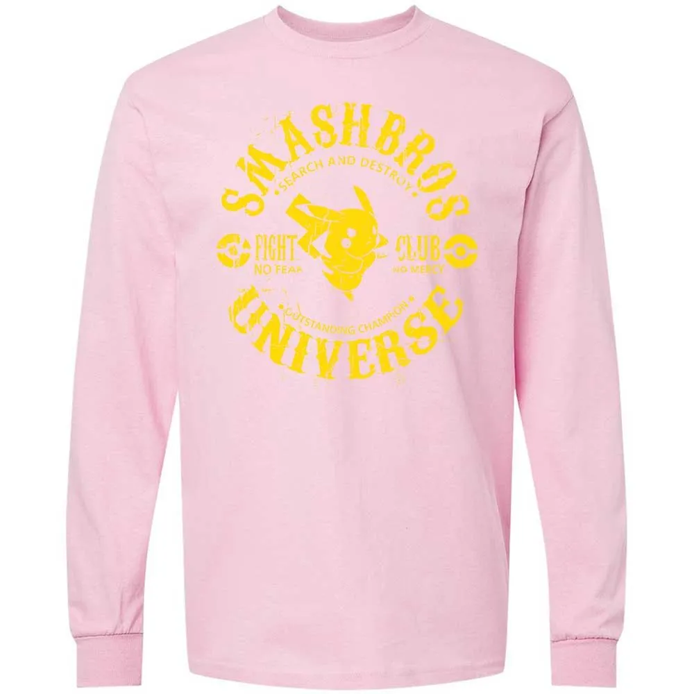 Long Sleeve T-Shirt - C2CP6DWS - Light Pink - 16