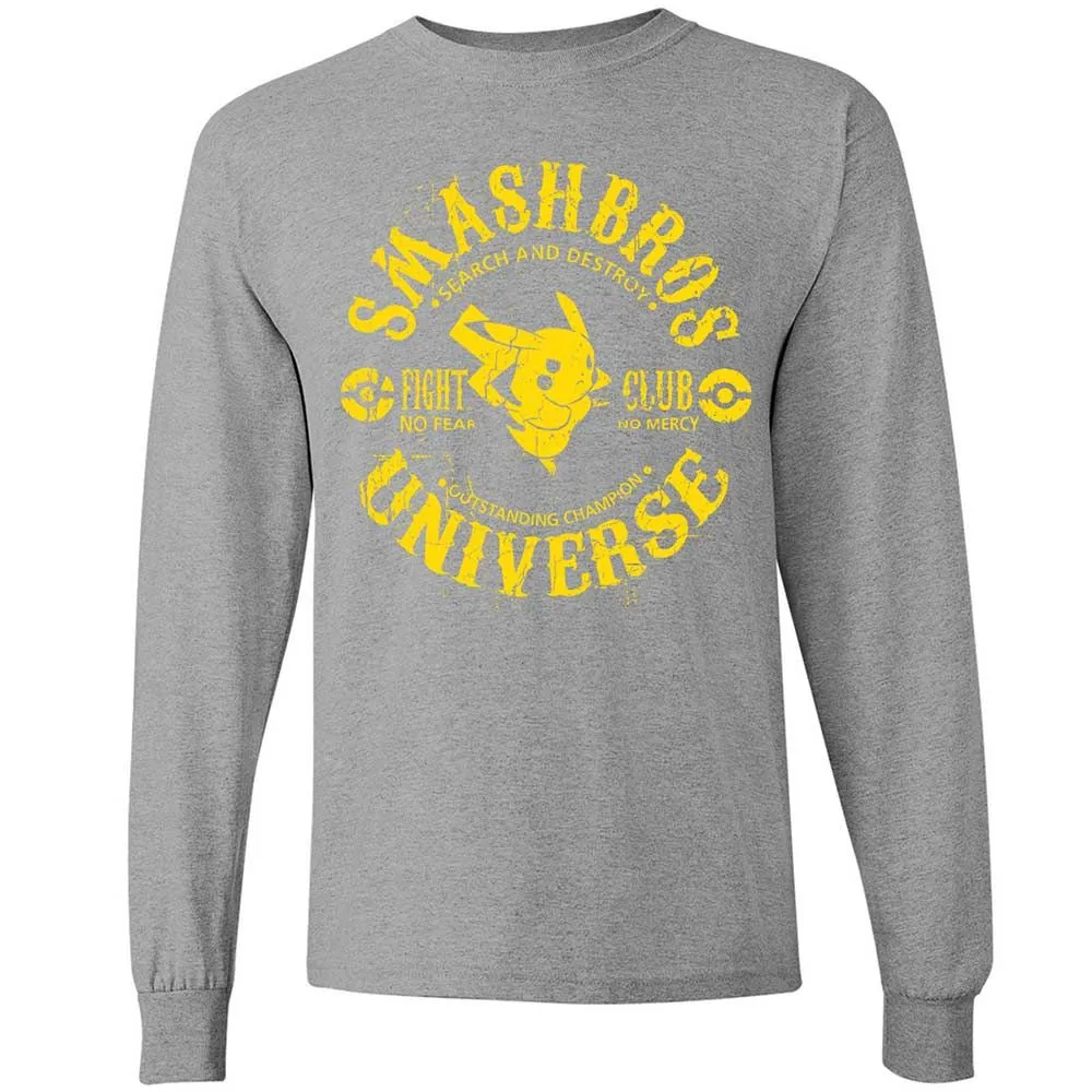Long Sleeve T-Shirt - C2CP6DWS - Sport Grey - 19