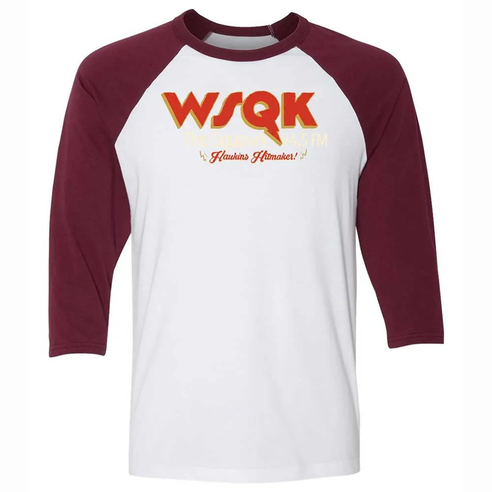 The Squawk Radio - White/Maroon - 7